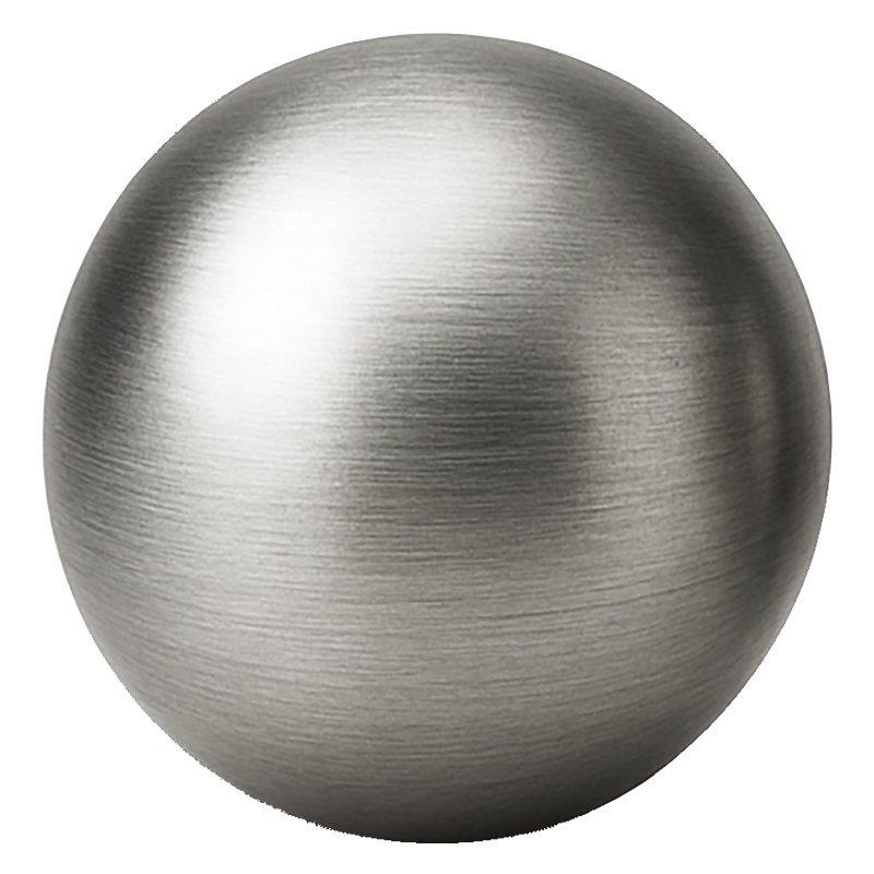 sphere-acier-brossé